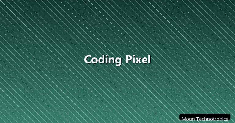 Coding Pixel - moontechnotronics.com